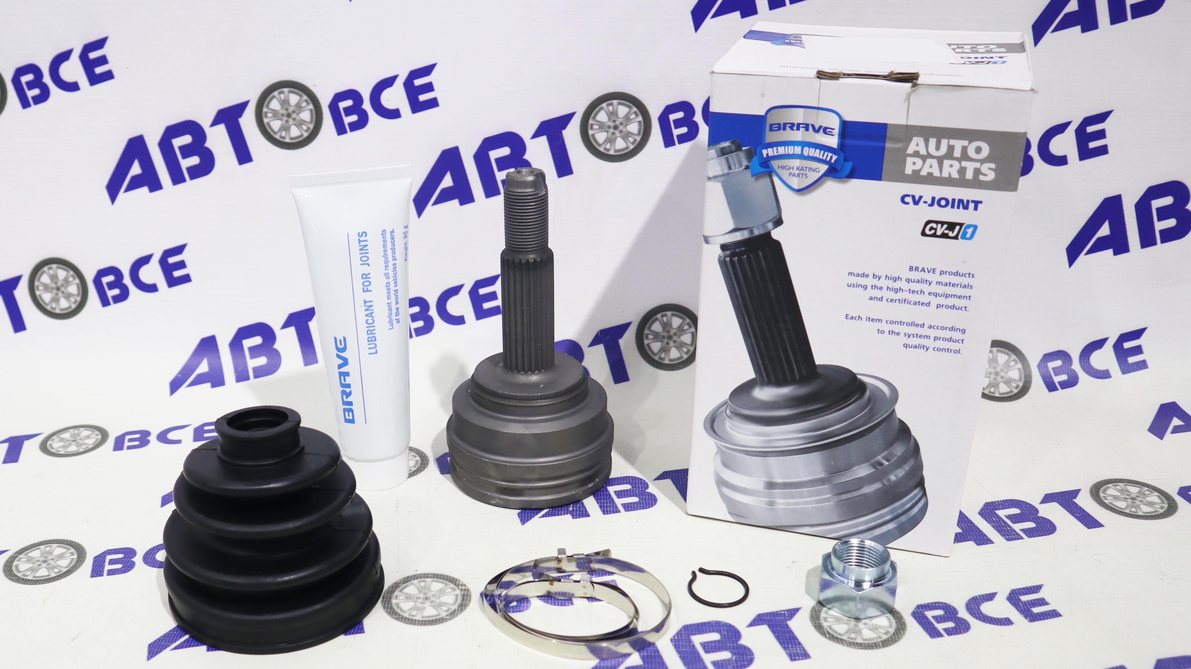 Шрус наружный Aveo 1.2.3 (8v-1.5-1.4) 16v(1.4-1.2) с ABS и без (шлиц 22вн-22нар) BRAVE